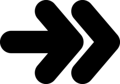 Right Arrows Line Tracing Svg Vector, Free Vectors File